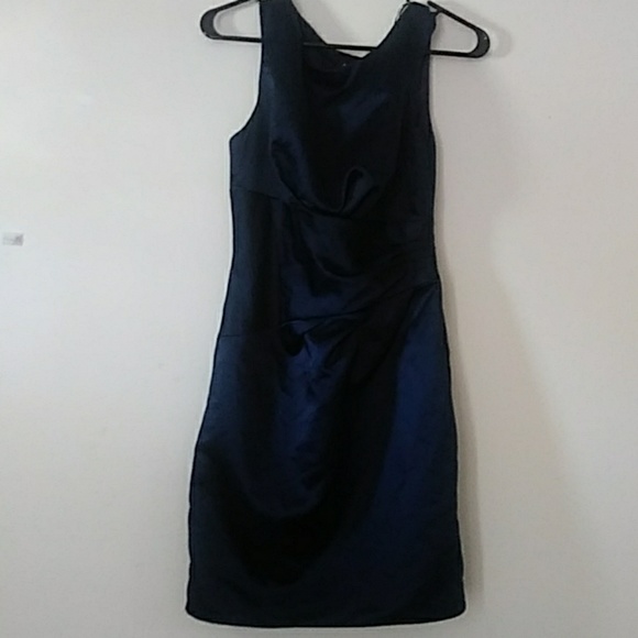 ABS Allen Schwartz Dresses & Skirts - ⭐Abs collection Blue wrap waist cocktail dress 2